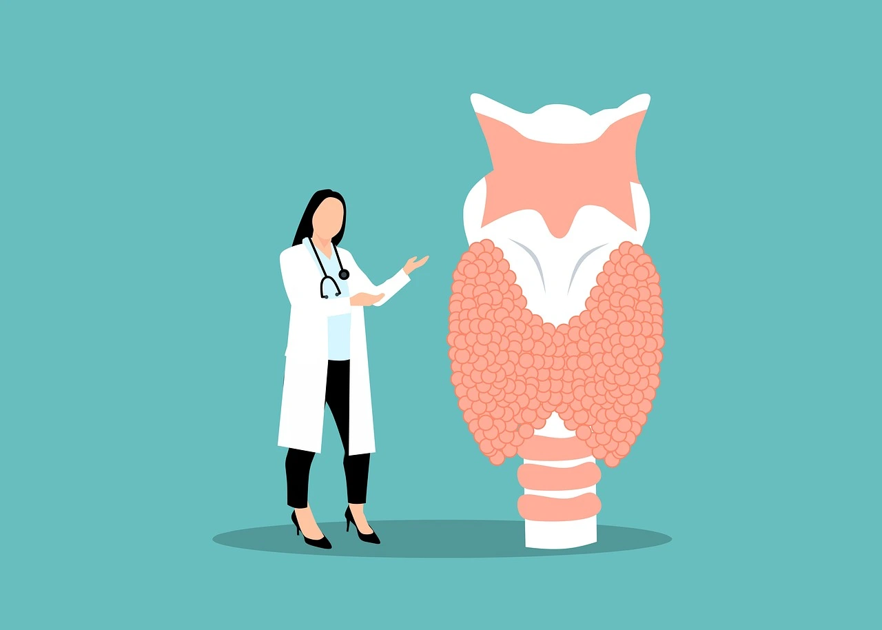 Endocrinologist consulting with patient