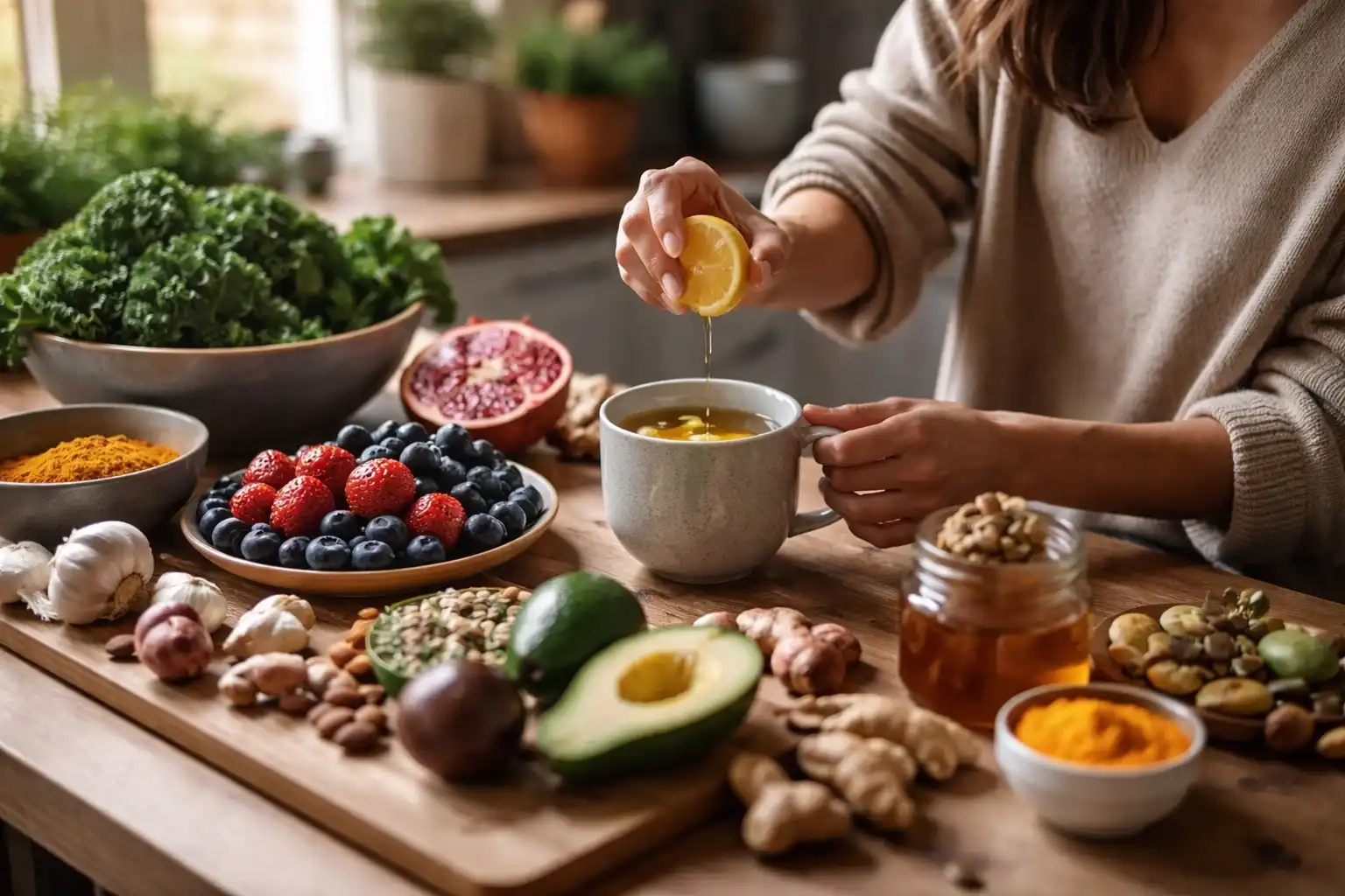 immune-boosting superfoods overview page