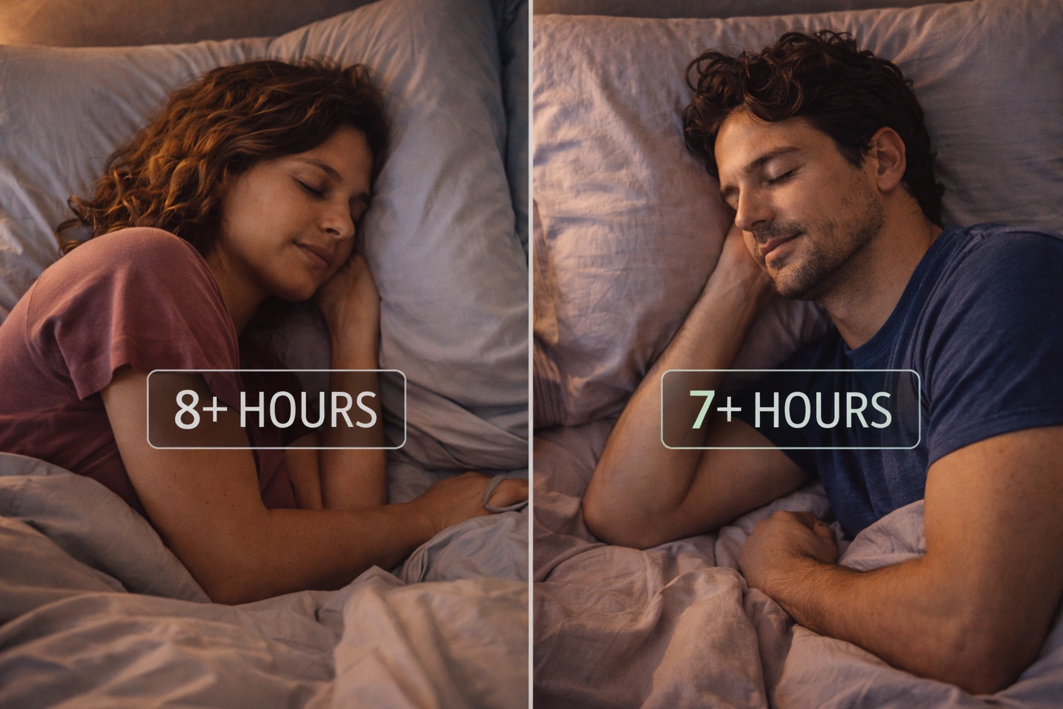 required sleep men vs women overview page