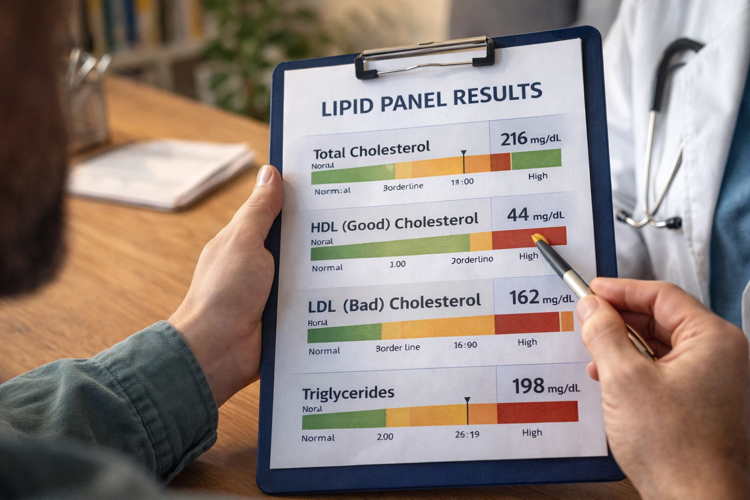 lipid panel results explained overview page
