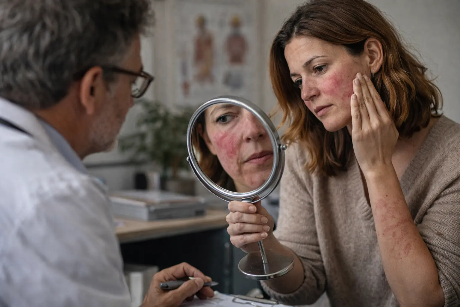 Rosacea symptoms and facial redness explained