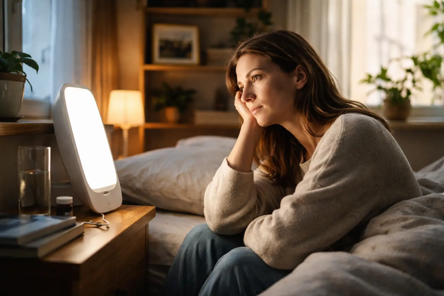 does a daylight lamp work against depression overview page