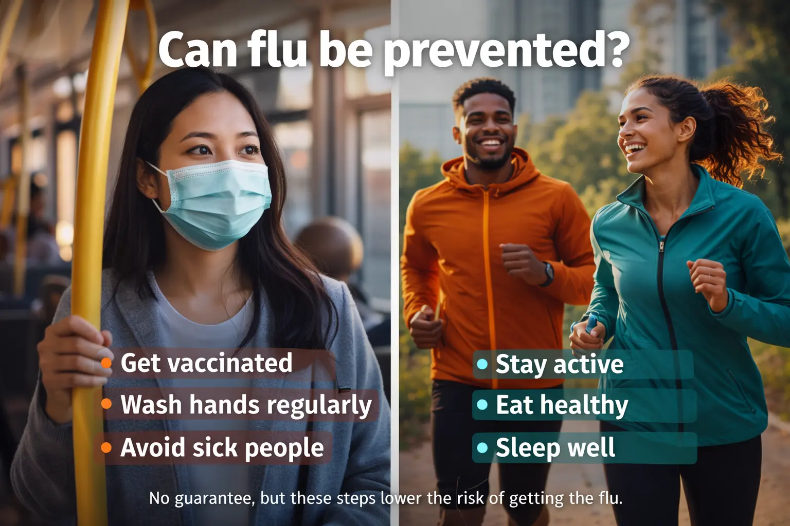 can flu be prevented overview page