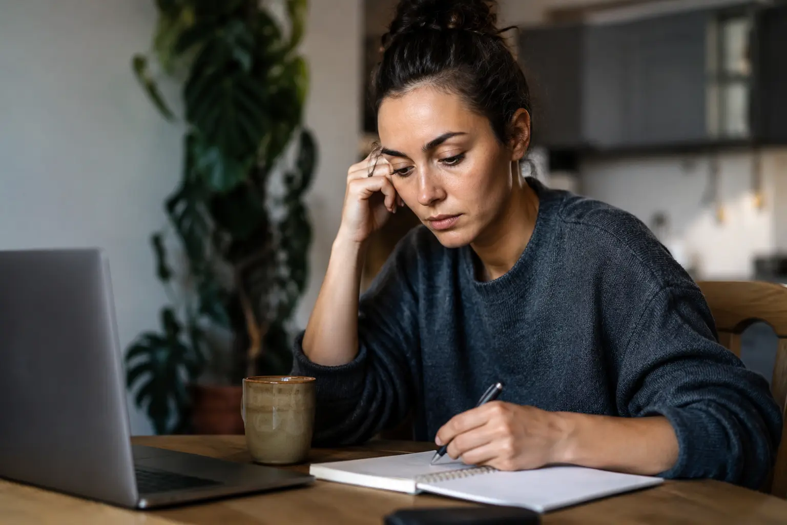 habit tracker benefits versus stress overview page
